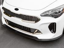 Kia Stinger GT Front Diffuser Matte Black For 18-21 Kia Stinger GT AWD/RWD 3.3TT Stillen