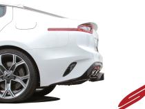 Kia Stinger GT Rear Diffuser Matte Black For 18-21 Kia Stinger GT AWD/RWD 3.3TT Stillen