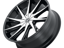 Cast Aluminum Wheels Cray 141 SB 18x8 Satin Black 5 on 110/5 on 115 Bolt Pattern 40 Offset Kraze Wheels
