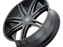 Cast Aluminum Wheels Cray 141 B-M 18x8 Milled Black 5 on 108/5 on 114.3 Bolt Pattern 40 Offset Kraze Wheels
