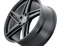 Cast Aluminum Wheels Splitz 146 B-M 24x9.5 Milled Black 5 on 115/5 on 120 Bolt Pattern 18 Offset Kraze Wheels