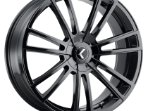 Cast Aluminum Wheels Lusso 190 BM 22x8.5 Machined Black 5 on 112 Bolt Pattern 38 Offset Kraze Wheels