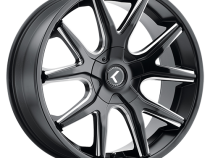 Cast Aluminum Wheels Lusso 190 GB 18x8 Gloss Black 5 on 108 Bolt Pattern 40 Offset Kraze Wheels