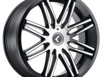 Cast Aluminum Wheels Turismo 193 17x8 Machined Black 5 on 108 Bolt Pattern 38 Offset Kraze Wheels