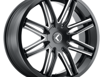 Cast Aluminum Wheels Turismo 193 18x8 Machined Black 5 on 108 Bolt Pattern 40 Offset Kraze Wheels