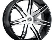 Cast Aluminum Wheels Milano 195 SB 18x8 Satin Black 5 on 108 Bolt Pattern 40 Offset Kraze Wheels