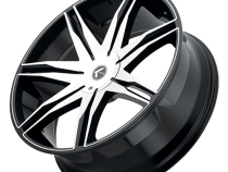 Cast Aluminum Wheels Milano 195 SB 18x8 Satin Black 5 on 108 Bolt Pattern 40 Offset Kraze Wheels
