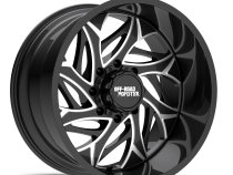 Aluminum Wheels 20x10 M28 GBML Series Milled Gloss Black 5 On 127/5 On 139.7 Bolt Pattern -19 Offset Off Road Monster
