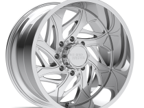 Aluminum Wheels 24x14 M28 C Series Chrome 5 On 127/5 On 139.7 Bolt Pattern -44 Offset Off Road Monster