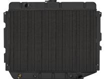 66-74 A,B,C, E Body With AC Automatic 17 x 26 Inch Aluminum Performance Radiator Black Night Rider Series Cold Case Radiators