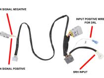Headlight Upgrade Harness for 18 Headlights (Pair) - 15-17 Subaru WRX STI OLM Outside Line Motoring