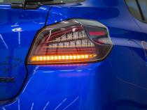 OLM Spec CR Tail Lights Clear Lens Black Base 2015-2021 Subaru WRX & STI