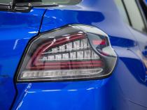 OLM Spec CR Tail Lights Clear Lens Black Base 2015-2021 Subaru WRX & STI