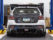 OLM Spec CR Tail Lights Smoked Lens Black Base 2015-2021 Subaru WRX & STI