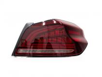 OLM Spec CR Tail Lights Red Lens Black Base 2015-2021 Subaru WRX & STI
