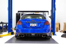 OLM Spec CR Tail Lights Red Lens Black Base 2015-2021 Subaru WRX & STI