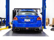 OLM Spec CR Tail Lights Red Lens Black Base 2015-2021 Subaru WRX & STI