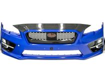 Carbon Fiber Upper Front Bumper Cover - 2015 Subaru WRX STI OLM Outside Line Motoring