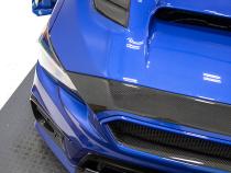 Carbon Fiber Upper Front Bumper Cover - 2015 Subaru WRX STI OLM Outside Line Motoring