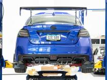 A1 Style Carbon Fiber Rear Diffuser- 15-Present Subaru WRX STI OLM Outside Line Motoring