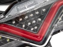VL Style Sequential 4th Brake Light Reverse Light (Clear Lens Carbon Look Base Red Bar) 13-20 Toyota FT86 OLM Outside Line Motoring