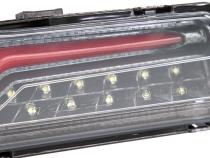 VL Style Sequential 4th Brake Light Reverse Light (Clear Lens Carbon Look Base Red Bar) 13-20 Toyota FT86 OLM Outside Line Motoring