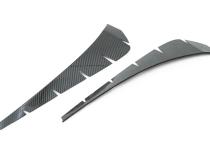 Carbon Fiber Front Fender Vent Insert - 17-21 Honda Civic Type R FK8 OLM Outside Line Motoring