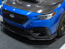 S Style Carbon Fiber Front Lip 22 Subaru WRX OLM Outside Line Motoring