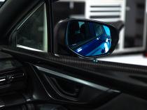 Wide Angle Convex Mirrors w/ Turn Signals Defrosters (Blue) 22-Present Subaru WRX OLM Outside Line Motoring