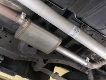 19-25 Silverado / Sierra 1500 4.8L/5.3L Single Exit Tunes & Tip Muffler Replacement Exhaust Kit Violator Muffler Black Tip SGT32VB PYPES