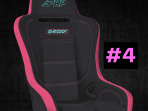 Shreddy Edition Podium Suspension Seat Cracked Black PRP Seats