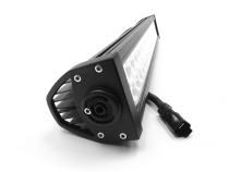 20 Inch LED Light Bar Straight Dbl Row Chrome Series Combo Flood/Beam 120W Dt Harness 79900 10,800 Lumens Top Gun Customz