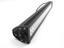 30 Inch LED Light Bar Straight Dbl Row Chrome Series Combo Flood/Beam 180W Dt Harness 79900 16,200 Lumens Top Gun Customz