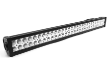 30 Inch LED Light Bar Straight Dbl Row Chrome Series Combo Flood/Beam 180W Dt Harness 79900 16,200 Lumens Top Gun Customz