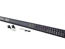 50 Inch LED Light Bar Straight Dbl Row Chrome Series Combo Flood/Beam 288W Dt Harness 79900 25,920 Lumens Top Gun Customz