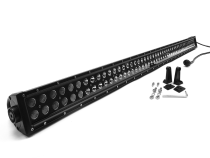 50 Inch LED Light Bar Black Series Straight Dbl Row Combo Flood/Beam 288W Dt Harness 79900 25,920 Lumens Top Gun Customz