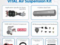 TOPair Air Struts w/ VITAL Management 00-06 S-Class RWD Touring Tech
