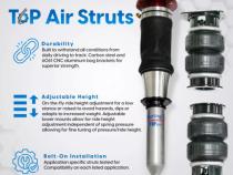 TOPair Air Struts w/ VITAL Management 00-06 S-Class RWD Touring Tech