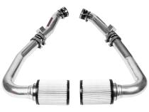 370Z Dual Hi Flow Ultra Long Tube Air Intake Gen 3 Z34 Dry Filter For 09-20 Nissan 370Z Stillen