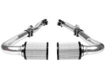 370Z Dual Hi Flow Ultra Long Tube Air Intake Gen 3 Z34 Dry Filter For 09-20 Nissan 370Z Stillen