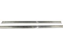 Jeep CJ7 Rocker Guards Pair 76-86 CJ7 Polished Silver Kentrol