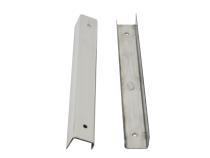 Jeep CJ5 Entry Guards Pair 55-83 CJ5 Polished Silver Kentrol