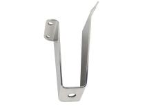 Jeep CJ/YJ Tailgate Tire Stop 76-95 CJ and Wrangler YJ Polished Silver Kentrol