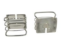 JEEP CJ/YJ/TJ Taillight Guard Pair 76-06 CJ Wrangler YJ/TJ Polished Silver Kentrol