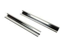 Jeep JK Entry Guards Pair 2 Door 07-18 Wrangler JK Polished Silver Kentrol