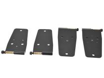 Jeep CJ/YJ Hardtop Door Hinge Set 4 Pieces 76-93 CJ and Wrangler YJ Powdercoat Black Kentrol
