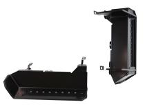 Jeep CJ7/YJ Side Steps Pair 76-95 CJ7 Wrangler YJ Powdercoat Black Kentrol