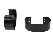 Jeep CJ/YJ Bumperettes Pair 76-95 CJ and Wrangler YJ Powdercoat Black Kentrol