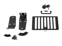 Jeep TJ Hood Kit Without Hood Catch 98-06 Wrangler TJ Powdercoat Black Kentrol