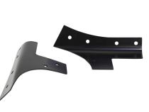 Jeep JK Windshield Supports Pair 07-18 Wrangler JK Powdercoat Black Kentrol